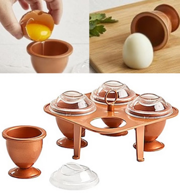 Copper Chef Ceramic-Coated Egg Cooker - PulseTV