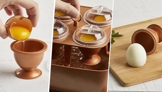 Copper Chef Ceramic-Coated Egg Cooker - PulseTV