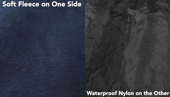 Picture 5 of DENTED/Dinged: Travel Friendly 4-in-1 Picnic Blanket, Raincoat, Cushion, and Poncho