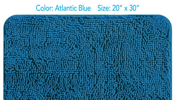 Picture 2 of Mud and Water Away Rug - BLUE