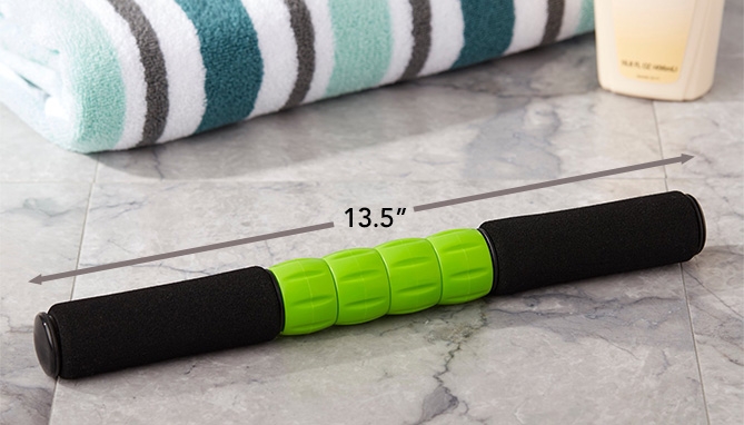 Picture 2 of Compact Rolling Massage Stick for Targeted Muscle Relief