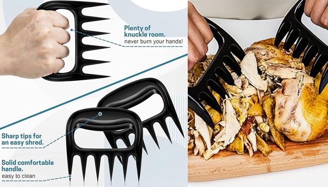 Picture 5 of Pair of Meat Shredding Claws