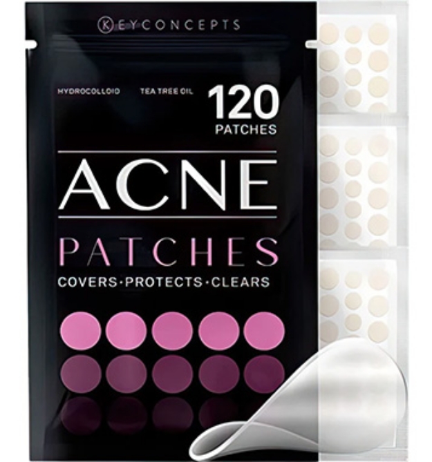 Picture 1 of Acne Patches with Tea Tree Oil (120 Patches)