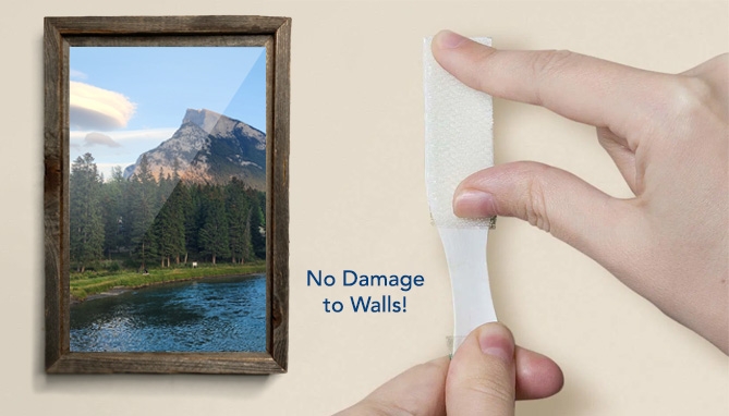 Picture 4 of Picture Hanging Strips: 8 Large