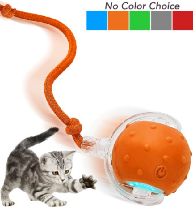 Picture 1 of Speedy Ball with Tail: Interactive Cat Toy