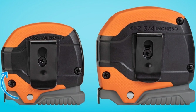Picture 4 of 12' and 16' Grip Release Tape Measure Set with Self-Locking Blades