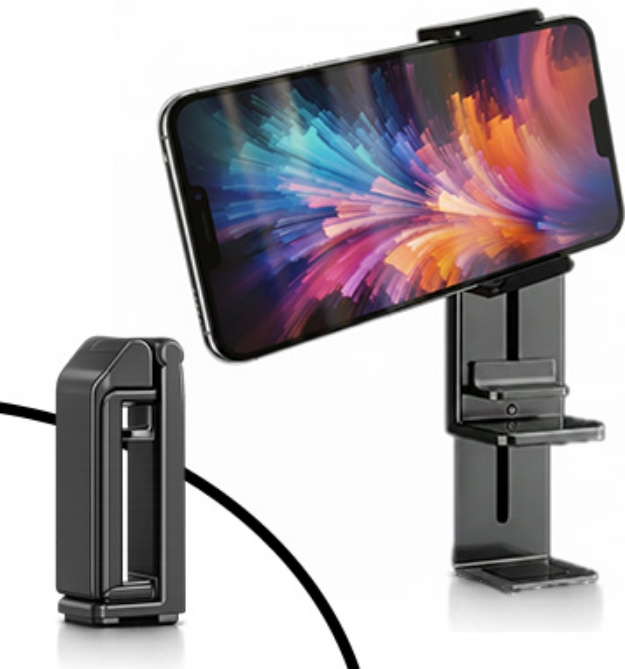 Picture 1 of Universal Phone Holder With Travel Clip