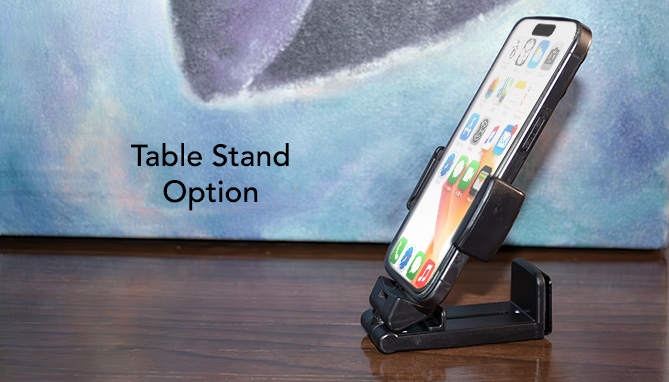 Picture 3 of Universal Phone Holder With Travel Clip