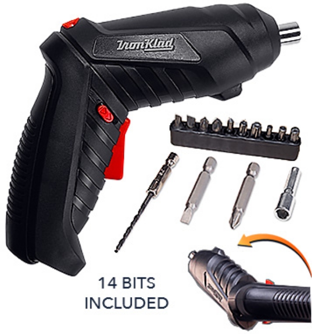 Picture 1 of Cordless Power Screwdriver: Angle Grip Driver