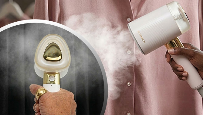 Picture 4 of Handheld Steamer and Travel Iron for Clothes
