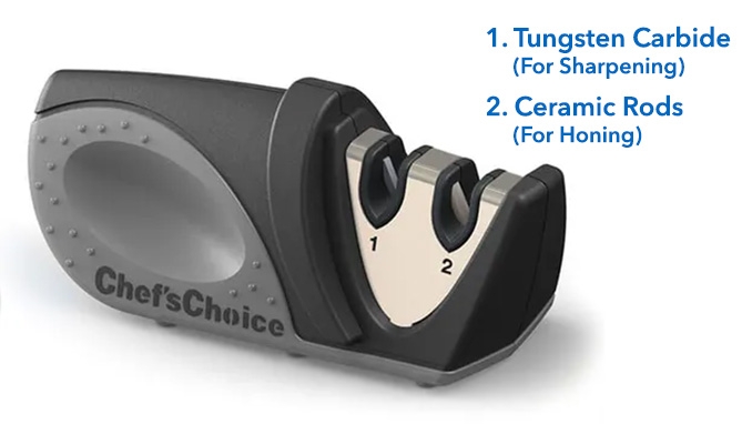 Picture 2 of DD-Chef's Choice Mini 2-Stage Knife Sharpener (Dented Packaging) 