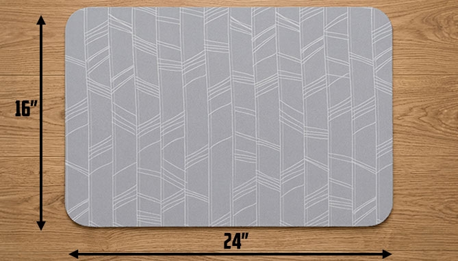 Picture 4 of Super Absorbent Non-Slip Mat With Ultra-Thin Design