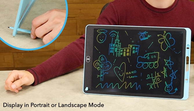 Picture 4 of DENTED/Dinged: Jumbo 16-Inch LCD Reusable Drawing Tablet(Dented Packaging)