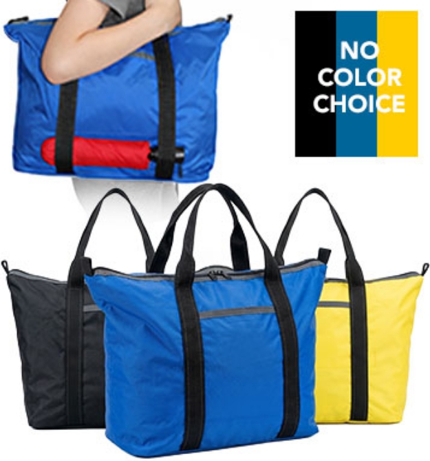 Picture 1 of Multi-Purpose Tote: Duffle Bag with External Mat Straps and Removeable Pouch