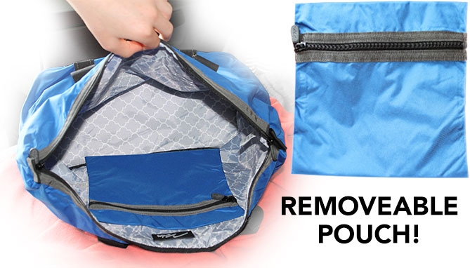 Picture 2 of Multi-Purpose Tote: Duffle Bag with External Mat Straps and Removeable Pouch