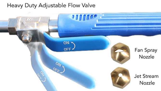 Picture 2 of Garden Hose Power Washer Wand Attachment