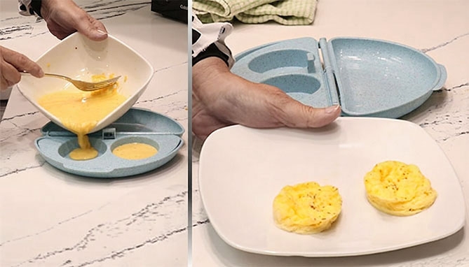 Picture 5 of Microwave Omelet, Poacher & Egg Bite Maker