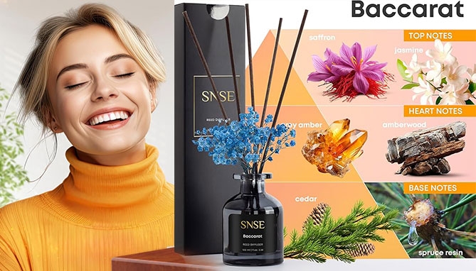 Picture 2 of ScentSations Reed Diffuser With Baccarat Scent