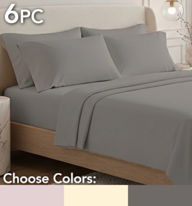 Picture 1 of Whisper Weave Ultra Soft 6pc Sheet Sets