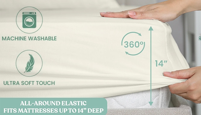 Picture 2 of Whisper Weave Ultra Soft 6pc Sheet Sets