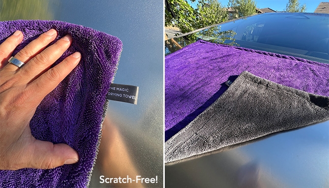 Picture 5 of 1200 GSM Microfiber Drying Towel - Absorbs 1 Gallon of Water