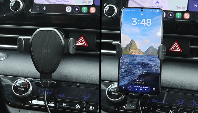 Picture 5 of EasyCharge Wireless Charging Vent Phone Mount