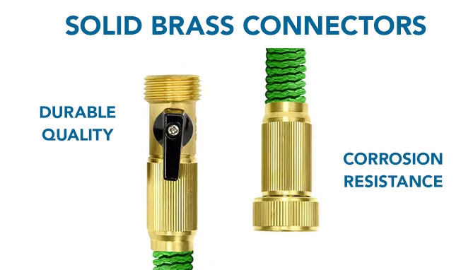 Picture 2 of 50 Foot Expandable Garden Hose w/ Nozzle