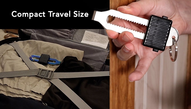 Picture 2 of Quick Jam Portable Door Lock – Travel Security Door Blocker