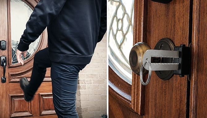 Picture 3 of Quick Jam Portable Door Lock – Travel Security Door Blocker