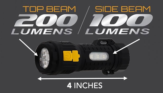 Picture 7 of 2 Pack Mini LED Flashlights With Lighters