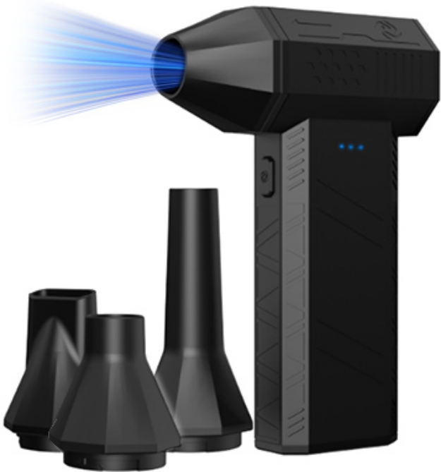 Picture 1 of Mini Handheld Rechargeable Turbo Fan Blower
