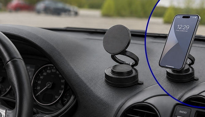 Picture 5 of 360 Magnetic Phone Mount for Vehicles and Tabletops