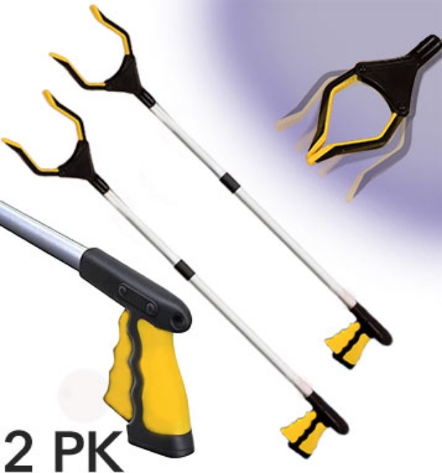 Picture 1 of ReachPro Folding Pickup Tool 2-Pack