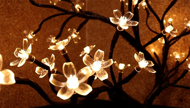 Picture 7 of 16” LED Bonsai Tree: Outdoor and Indoor Accent Lighting With Timer