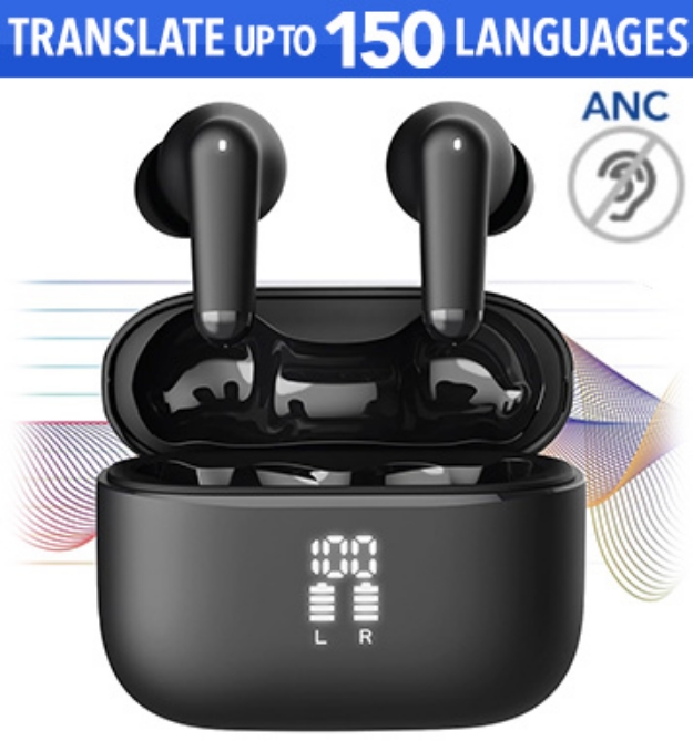 Picture 1 of Smart Translation True Wireless Earbuds with ANC Modes