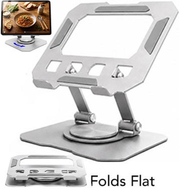 Picture 1 of Steel 360° Foldable Tablet Stand