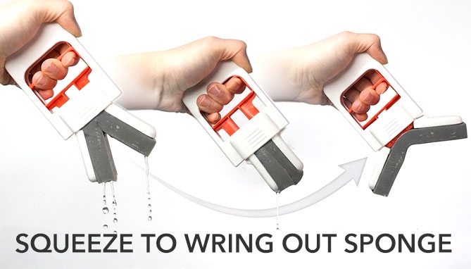 Picture 3 of Mini Multi-Purpose Self-Squeezing Mop 2pk