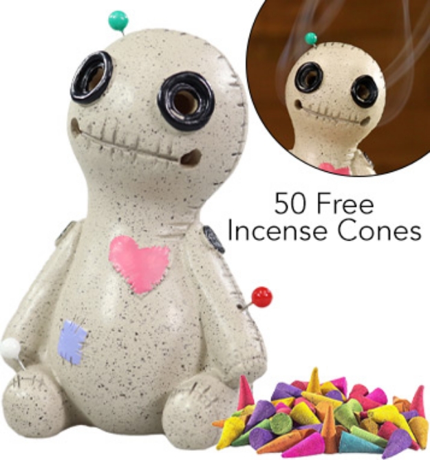 Picture 1 of DENTED/Dinged:Burnin' Bob: The Adorable Incense Holder with Bonus Cones(Dented Packaging) 