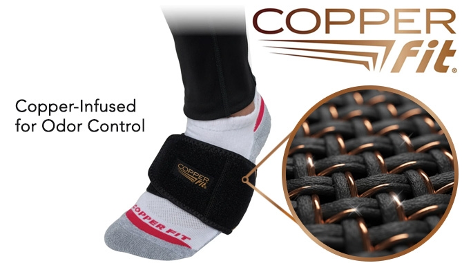 Picture 4 of DENTED/Dinged:Copper Fit Rapid Relief Arch Wrap with Hot and Cold Therapy(Dented Packaging) 