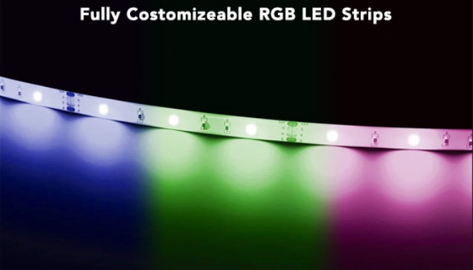 Picture 2 of DENTED/Dinged:Colorful LED Strip Lighting Kit with Remote Control (Dented Packaging)     