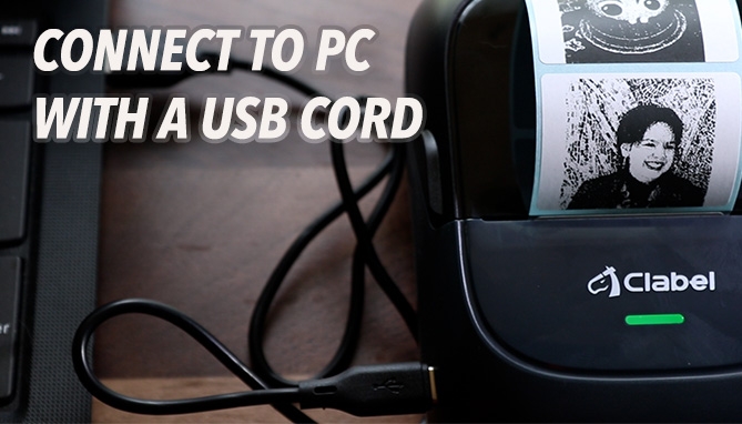Picture 2 of Compact Bluetooth Label Maker for Home & Office
