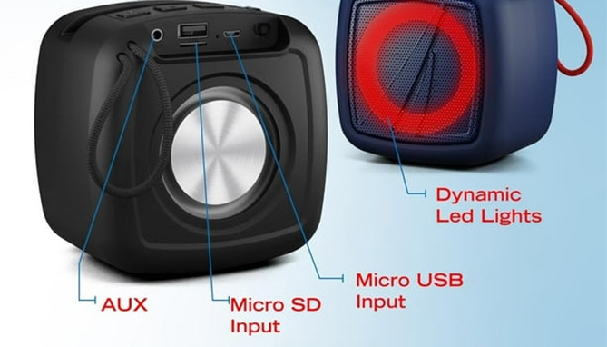 Picture 2 of Nautica Bluetooth Speaker With True Wireless Connection