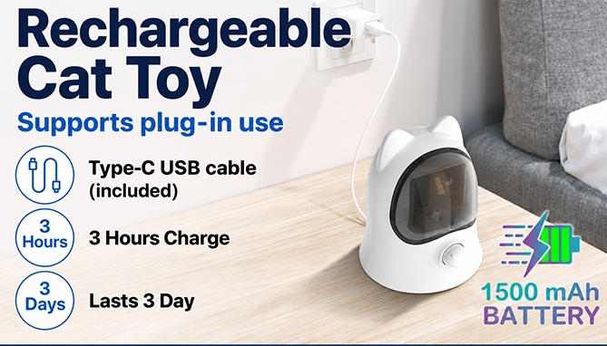 Picture 2 of Smart Laser Pet Toy for Cats, Kittens, Dogs, and Puppies
