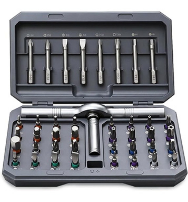 Picture 1 of Magnetic Ratchet 42pc Screwdriver Set