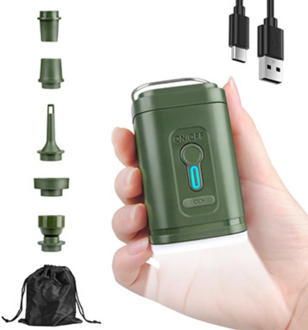 Picture 1 of Powerful Compact Air Pump With Rechargeable Battery