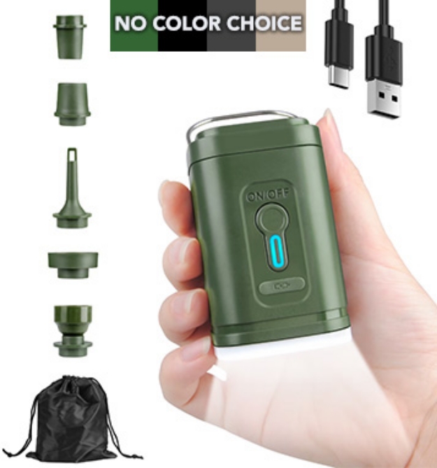 Picture 1 of Powerful Compact Air Pump With Rechargeable Battery
