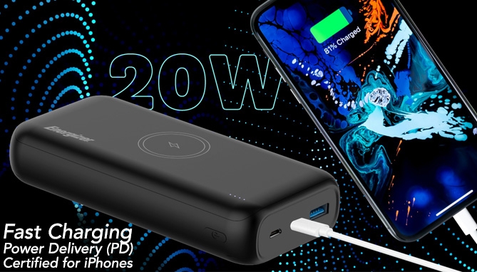 Picture 4 of Energizer 20K Ultimate Wireless Fast-Charging Power Bank