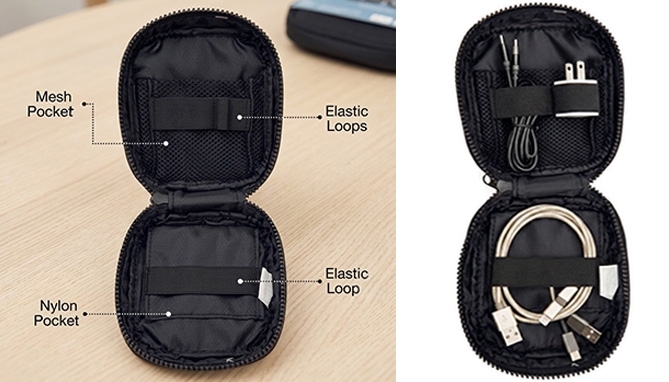 Picture 2 of Organizer Soft Case for Small Tech Supplies