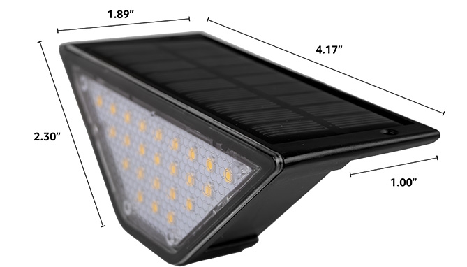 Picture 3 of Solar Stair Lights: 4-Pack for Outdoor Lighting