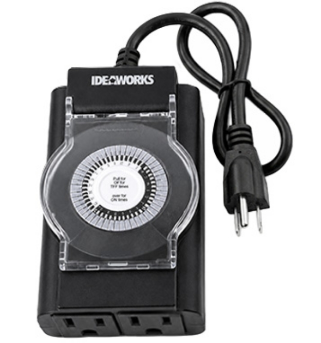 Picture 1 of Outdoor Timer With 24-Hour Clock
